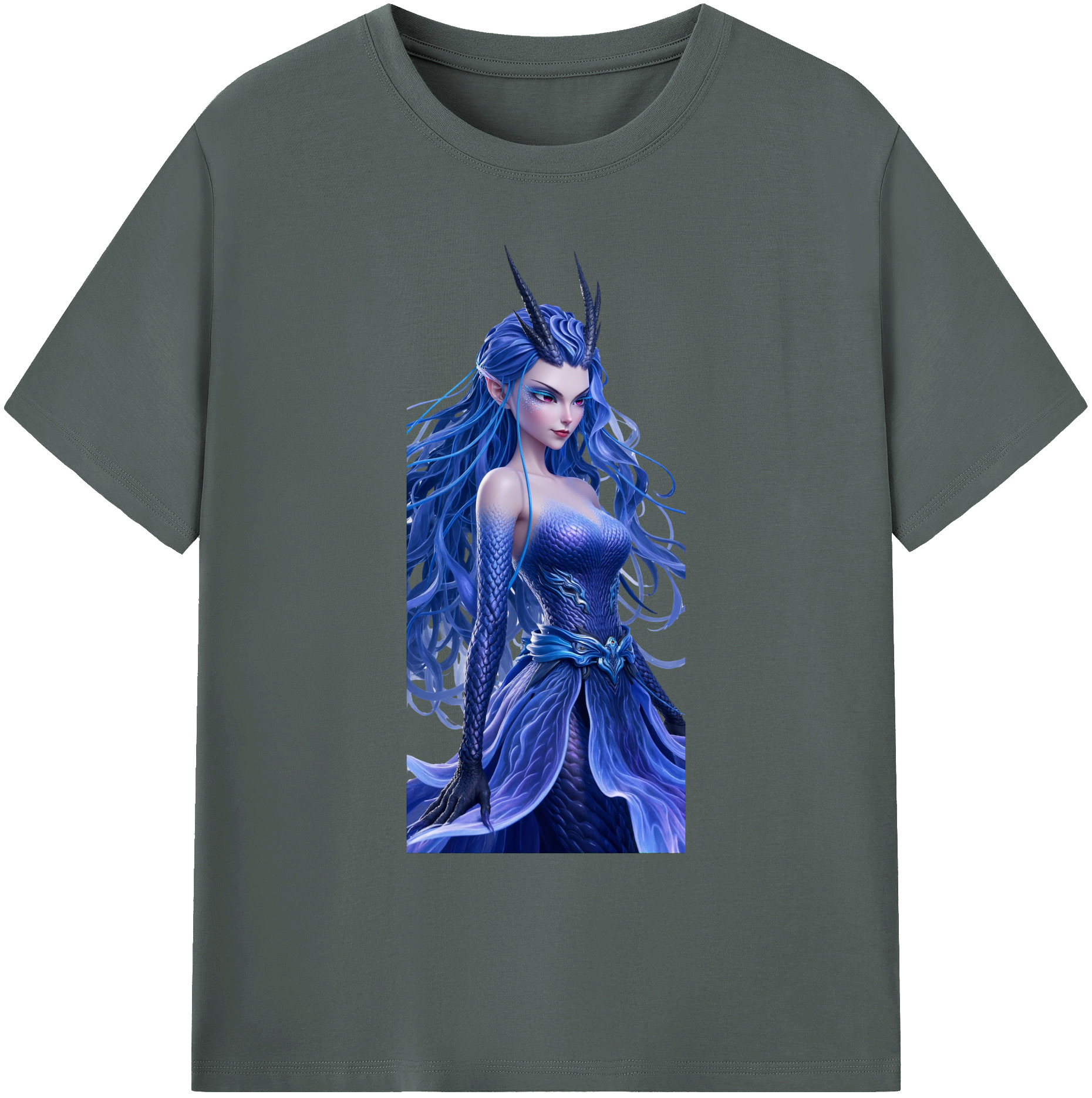 （画像用） Ne Zha 2 ナタ 魔童の大暴れ 綿100％ メンズ半袖Tシャツ｜肌触りやわらか＆通気性